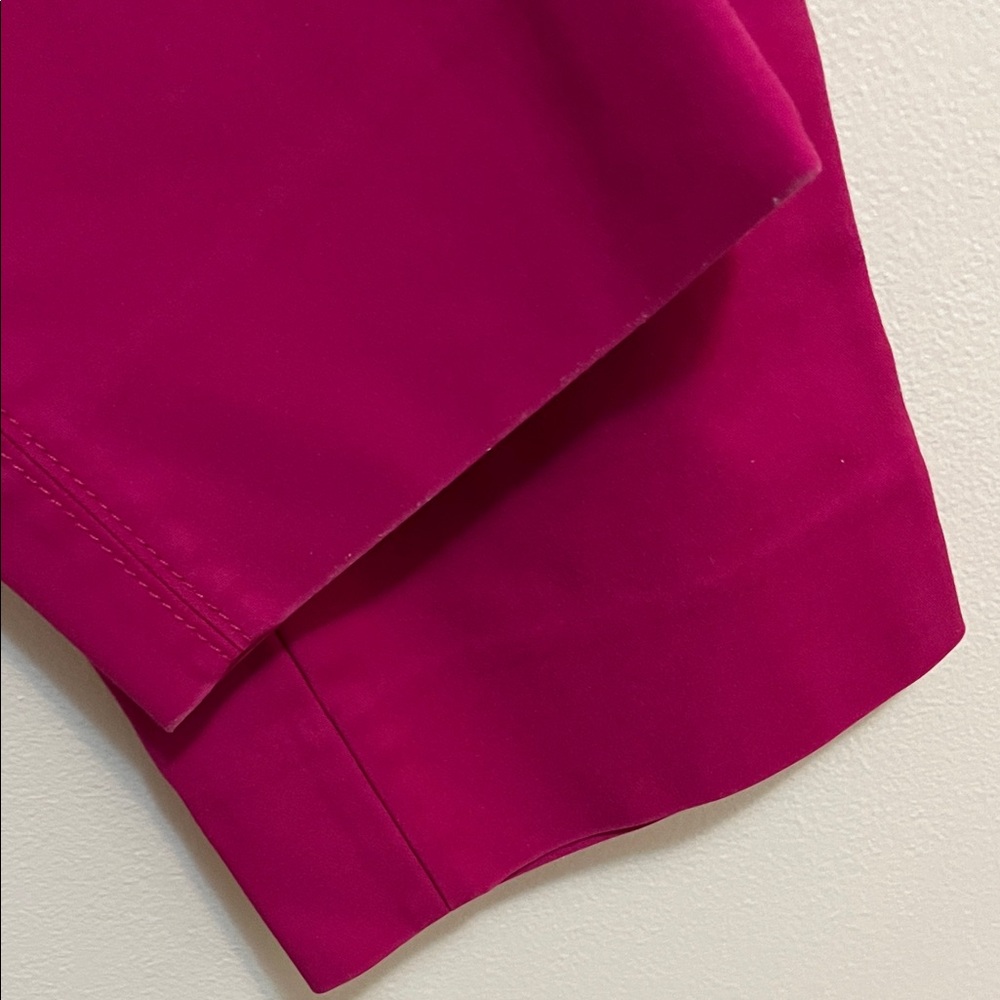 White House Black Market Perfect Form Ankle Pants 6R Fuchsia Classic Mid Rise - Picture 4 of 14